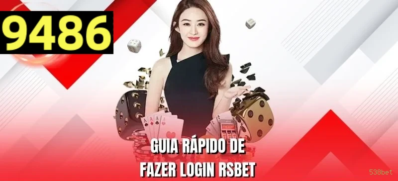 Imagem promocional do login da 538bet